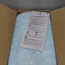 Amazon Basics Leak-Proof Dog and Puppy Potty Training Pee Pads with Quick-Dry 5-Layer Super Absorbent Design, Regular Size 22 x 22 inch, Blue & White, 100 Count