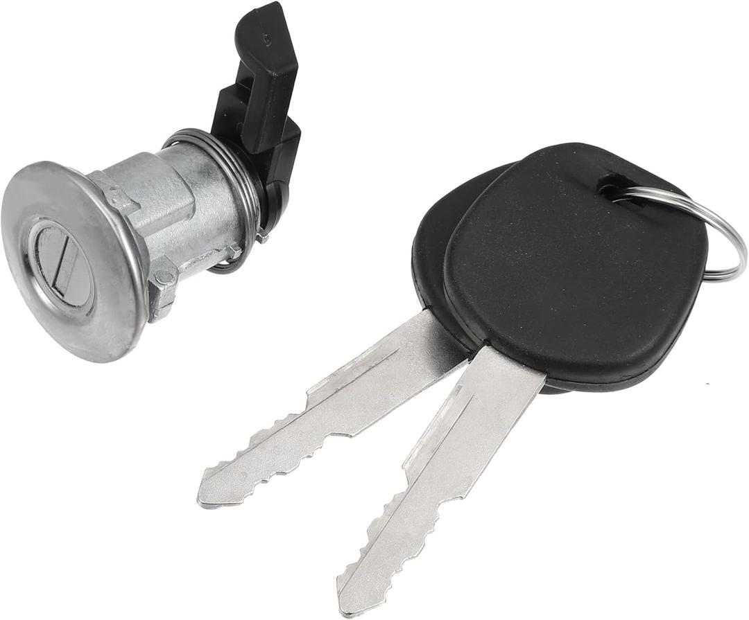 NO. 69058-35140 Fuel Door Lock Cylinder W/Keys for Toyota Tacoma 95-04 for Toyota Tundra 00-03 Fuel Tank Lock Cylinder Fuel Filler Lid Door Gas Lock Cylinder/Durable / 1 Set