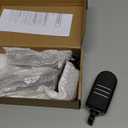 Black Motorbike Footpegs 1.25" 32mm Adjustable Highway Footrest Footboards Compatible with Harley