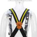 WELKINLAND Elastic Suspenders for Men - Heavy Duty Work Suspenders with Clips (XXL)