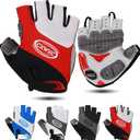 CXWXC Cycling Gloves for Men Women - Breathable Gel Road Mountain Bike Riding Gloves - Anti-Slip Bike Glove for Fitness Cycling Training Outdoor Sports