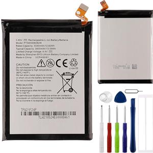 Replacement Battery PT34H406082W PT34H406082J Battery Compatible with WIKO VOIX U616AT BLU View 3 B140DL Cricket ICON 2 U325AC with Tools
