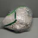 BEDELITE Fluffy Faux Fur Body Pillow Cover with Zipper, Luxury Plush 3D Striped Pillow Cover 20x54 Inches, Super Soft and Cozy Long Body Pillow Pillowcase for Bed Sofa Couch Room Decor(Cream White)