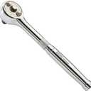 Zero Degree 38150 Ultra-Precise Gearless Ratchet  Nickel Plated High-Carbon Steel with ASME Certified Torque  Durable & Rust-Resistant  Perfect for Tight Spaces, 1/4" Drive