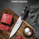 Japanese Chef Knife, 67-Layer Damascus Steel 8 Inch Kitchen Knife with AUS-10 Core, Professional Hand Forged Gyuto Knife with Gift Box, Ergonomic Handle, Ideal Valentine's Day Gifts for Men Women