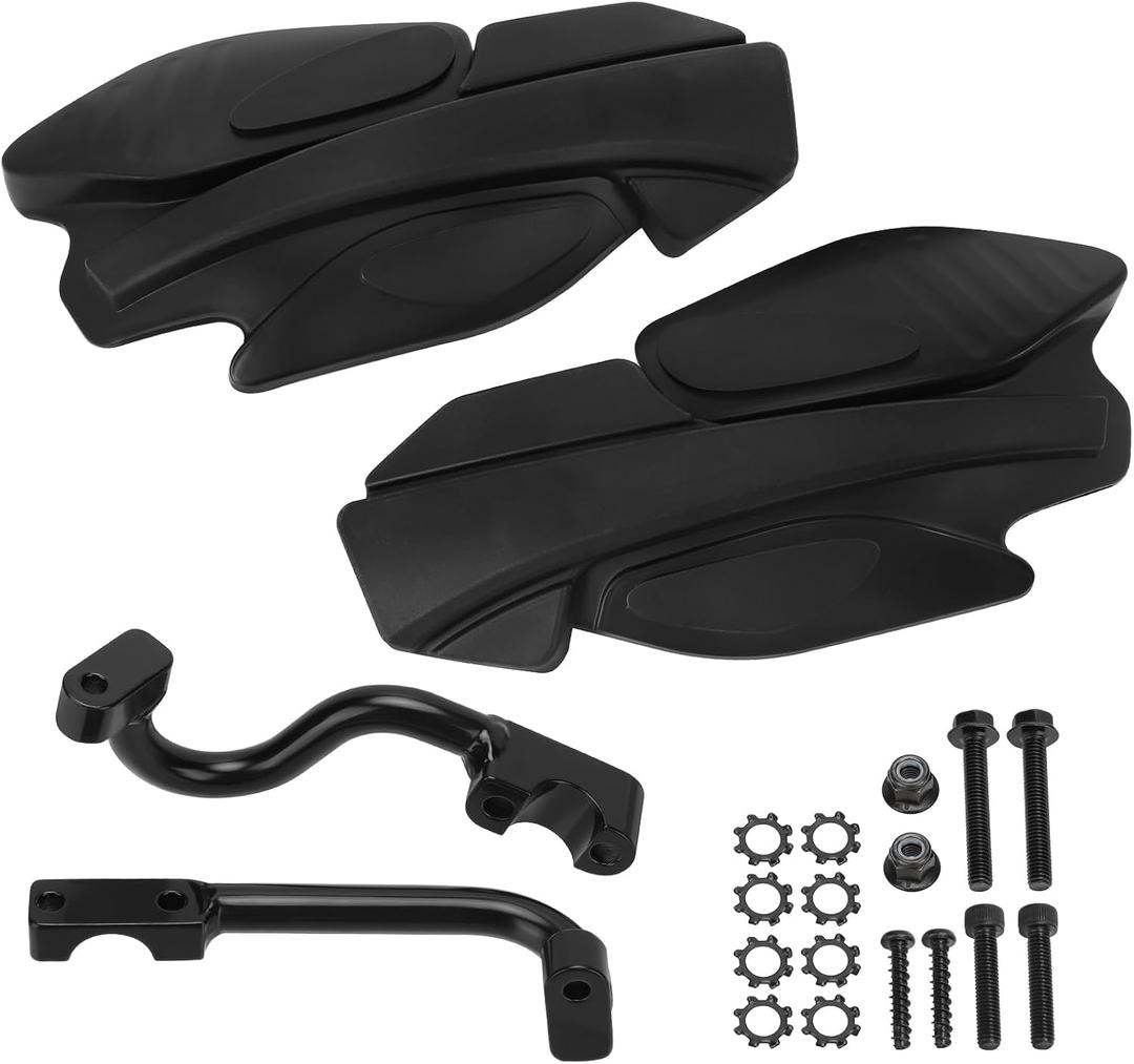 Handguards & Mount Brackets Kit for Polaris Sportsman 850 570 550 500 450 400 300 1000 Scrambler 850 1000 For Snowmobile Switchback Assault 800 600 Rush 800/600 Pro R RMK 800 2889341 2879380 2876846