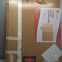 VIZ-PRO 72" x 48" Large Cork Bulletin Board, Foldable & Wall-Mounted Notice Pin Board with Silver Aluminum Frame, for School Home Office - 6' x 4' Corkboard
