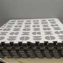 Play Platoon Non-Toxic Large Kids Play Mats for Floor, 9 Tile 72 x 72 inch - Extra-Thick Foam Tiles, 24 x 24 inch Puzzle Mat Pieces, Neutral Playmat Rug for Toddler & Childrens Playroom - Acadia Print