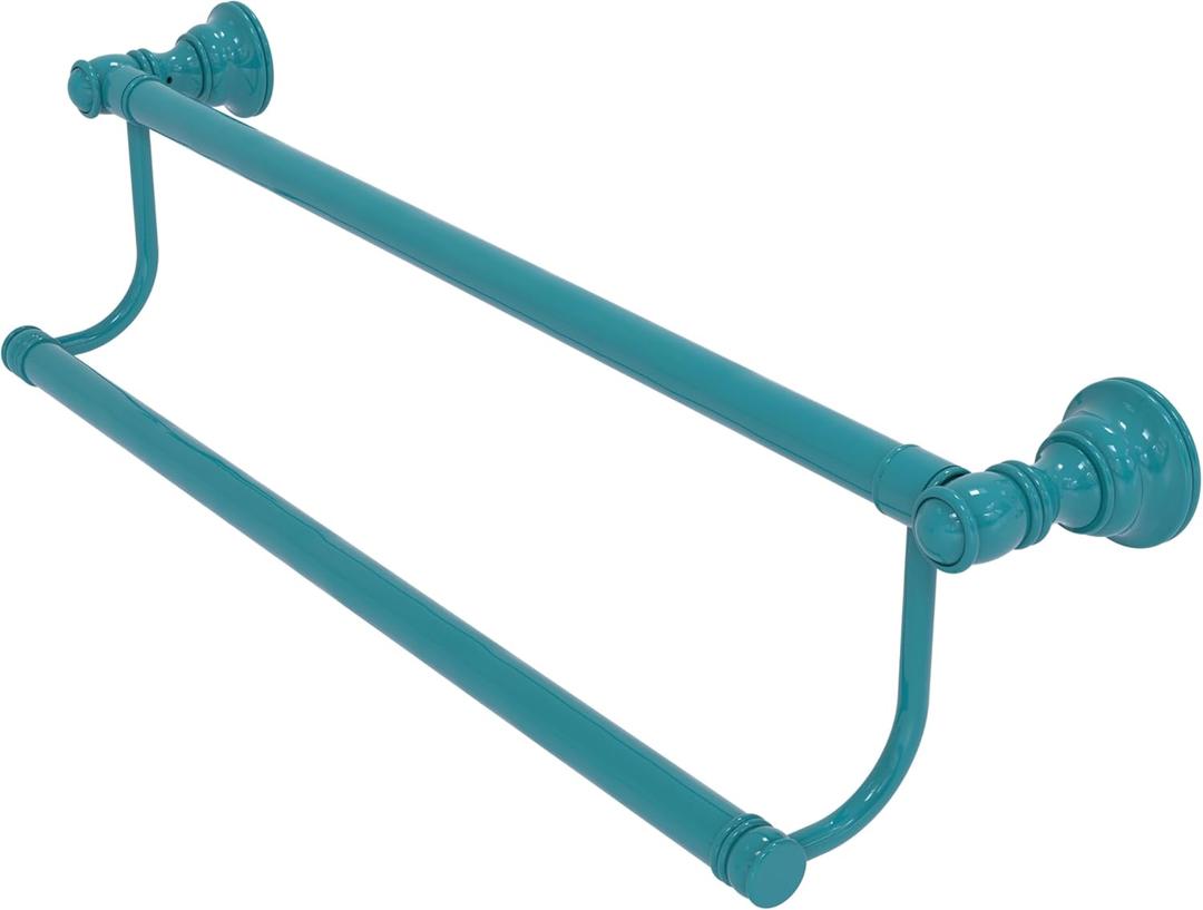 Allied Brass CL-72-30-GLT Carolina Collection 30 Inch Double Towel Bar, Glokzin Teal
