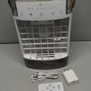 Portable Air Conditioners,Portable AC Unit,1600ml Dual Tank Evaporative Air Cooler,3 Speed 2 Mist Modes,Personal Mini Desktop Cooling Fan with Remote Adapter,7 Lights,3 Timer for Room Office RV Car