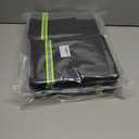 2 x Outdoor Faucet Covers for Winter, Pro 9.8" H x 7.1" W Outside Faucet Cover Freeze Protection, Upgraded Reusable Spigot Covers Winter Insulated for Outside Faucet with Reflective Strip, 6 Pack Black