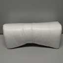 Ultra Thin Flat Pillow for Sleeping, Thin Pillow for Back Sleeper, Supportive Stomach Sleeping Pillow, Slim Bed Pillow,Machine Washable - Standard Size 18x26 Inches (Approx. 46x66 cm) - 1 Piece, White