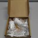 PATIKIL 11.8 Inch E26/E27 Light Socket Extender, 2 Pcs Flexible Bulb Socket Extension Adjustable Bulb Extender Adapter for Medium Screw Base Home Lamps, White