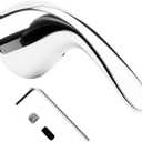 Shower Handle Replacement,Delta Shower Handlet,for Delta 13/14 Series Tub Faucet RP48717,Chrome