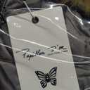 PAPILLON D'OR WEAR YOUR WINGS Women's Long Puffer Coat with Detachable Faux Fur Collar Hood Pockets Winter Jacket, XL