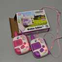 Walkie Talkies Toys for Girls:Unicorn Toys 2 Pack Birthday Gifts for 3 4 5-7 8 Year Old Girls Toy for 4 5 6 7 8-10 Year Old Camping Outdoor Games,Christmas Stocking Stuffers for Girls Kids (Pink)