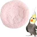 Bird Cotton Nest, 4.33in Bird Sleeping Tool with Thickened Edge Shell Parrot Warm Nest Mat Warm Pad for Lovebirds, Budgies, Parakeets, Cockatiels Medium Size Bird Accessories