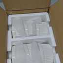 MALACASA Ramekins 4 oz Oven Safe, Porcelain Creme Brulee Ramekins Pudding Custard Cups Small Ceramic Souffle Dishes Ramakan Ramiken Ramicans Baking Bowls Set of 6, White, Series RAMEKIN-DISH