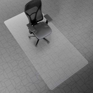 Chair Mat for Carpet - 96" x 46", Office Floor Mat for Rolling Chairs, Clear Plastic Desk Chair Mat, Easy Glide, Under Desk Carpet Protector for Home and Office Use
