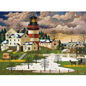 Buffalo Games - Charles Wysocki - Twilight Sentinel - 1000 Piece Jigsaw Puzzle for Adults -Challenging Puzzle Perfect for Game Nights - Finished Size is 26.75 x 19.75