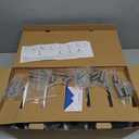 Jolux 6-Pack 5/6" LED Can Lights Retrofit Recessed Lighting,12W=60W,5000K Daylight,800 Lumens,Dimmable Can Lights,Damp Rated,Simple Installation Adjustable Retrofit Downlight,ETL,Bevel Trim