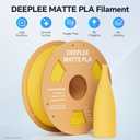 Matte PLA Filament 1.75mm, 3D Printer Filament Dimensional Accuracy +/- 0.02mm, No Clogging, Higher Toughness, Cardboard Spool 3D Filament, 1kg Navy Blue