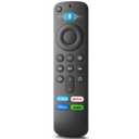 Replacement Remote for All Fire Series, TV Stick (HD, 4K, 4K Max, Lite), TV Cube and Omni, Insignia, Toshiba, Smart TVs, with Voice Control