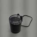 Molinillo de café y triturador de especias eléctrico KRUPS con cuchillas de acero inoxidable, color negro, Negro