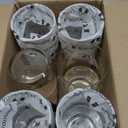 LEMONSODA Stackable Iced Coffee Glasses Set of 6, 48-15 and 21oz Drinking Glasses for Lattes, Tea, Coffee, and Water (21oz, Set of 6) | Modern, Stackable, Cups, For Any Drink, Water, Coffee (Clear)