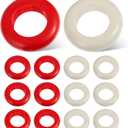Frienda Bumper Pool Table Replacement Rubber Rings, Renew Old Hard Bumpers for Bumper Pool Tables