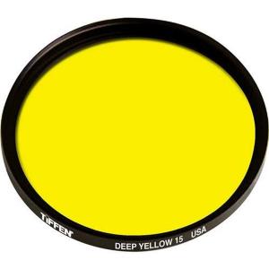 Tiffen 55mm 15 Camera Lens Filter (Yellow)