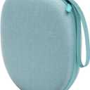 Headphone Headset Case Compatible with BERIBES/KVIDIO/JLab JBuds Lux ANC/JBL/Anker/Sony Wireless On-Ear Headphones, Green