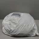 INVENHO Heated Cat Beds for Indoor Cats and Small Dogs, 20" Cozy Donut Heated Pet Bed with Timer & Temp Adjustable, Removable Waterproof Electric Warming Bed for Indoor Cat (Grey)