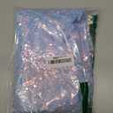 Remagr 6 Pcs Iridescent Blue Sequin Table Runner 12 x 72 Inch Mermaid Table Runner Glitter Sequin Sparkly Desk Cover for Wedding Birthday Party Ceremony Supplies Decor