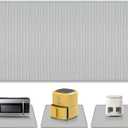 36"x24" Heat Resistant Mat for Countertop Lanstics Silicone Baking Mat Non-Slip Air Fryer Mats Multipurpose Countertop Protector Microwave Mats Fire Resistant Mat Place Mat for Kitchen Counter