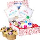 Baketivity Kids Baking DIY Activity Kit - Bake Delicious Bug Cupcakes with Pre-Measured Ingredients  Best Gift Idea for Boys and Girls Ages 6-12