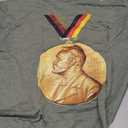 Nobel Peace Prize Medal T-Shirt Grey, L