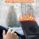 Car Heater - Portable Car Heaters for Vehicle, 12V Car Heater That Plugs Into Cigarette Lighte, 2 in 1 Heating & Cooling Fast Windshield Defrost Defogger