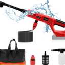 Cordless Pressure Washer Compatible with Milwaukee18V Battery, Cordless Power Pressure Jet Washer with 6-in-1 Nozzle Foam Pot, 16ft Hose for Car, Home, Lawn, Garden, Fence (Body Only)