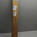 No Tools No Drill 1" Cordless Mini Blinds, Horizontal Light Filtering Blind, Vinyl Blinds for Indoor Windows 36.5" W x 48" H, White.