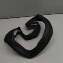 Valleycomfy Microfiber Leather Steering Wheel Cover Universal 15 inch (Black)