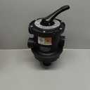 Hayward SP0714T VariFlo Top-Mount Multiport Valve, Black (1-1/2-Inch-FIP)