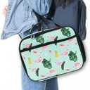Flamingos Lunch Bag Insulated Reusable Lunch Box Kids Girls Boys Cooler Thermal Tote Bag For Men Women School Work Picnic