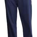 COOFANDY Mens Cotton Linen Pants Casual Drawstring Summer Beach Pants Lightweight Linen Dress Trousers (Blue, M)