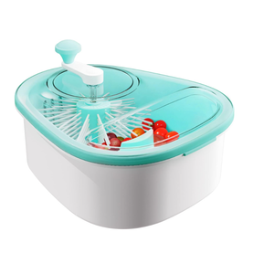 JOYMOOP Fruit Cleaner Spinner JOYLOOP, Large Fruit Washer Spinner, Fruit Cleaner Spinner with Fruit Washer Bowl, Vegetable Fruit Spinner Washer,Fruit and Vegetable Scrubber