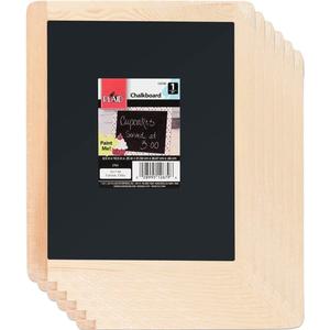 Plaid Enterprises Double-Sided Chalkboard Set, 8 ' x 10 ' With Decorative Wood Surface Frame, Perfect For Arts & Crafts, 6 Pack