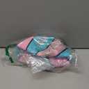 KUYOTQ Kids Toddler Size 4 Basketball - 25.5" Thickened Rubber Mini Basketball for Boys & Girls Age 4-8 (Deflated, Pink & Blue, Without Pump)