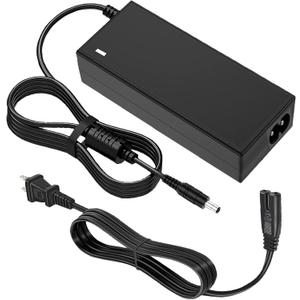 DC15V Video Light Power Adapter Compatible with GVM Great Videq Maker 520S 560AS 672S 680RS 480LS 480LSG 29W 800D 800D-RGB 40W High Beam Bi-Color LED Video Soft Light Panel XMX-6501EPT Black Suit