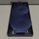 ALASKA BEAR 100% Blackout Sleep Mask Most Comfortable Contoured Eye Cups and Nose Covering for Women Men, 3D Pillowy Soft Light Blocking Eye Mask 0 Pressure on Eyelids & Eyelashes, Earplugs Set, Blue