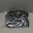 JMIERR Men's Baggy Cargo Pants Trendy Casual Parachute Pant Loose Fit Harem Joggers with Pockets for Streetwear (Medium, A1 Black)